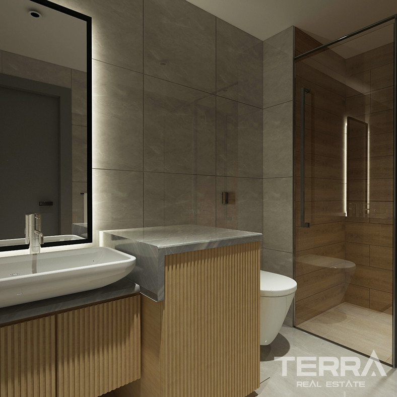 Investment Flats with Pool and Garden View in Payallar, Alanya - 80416