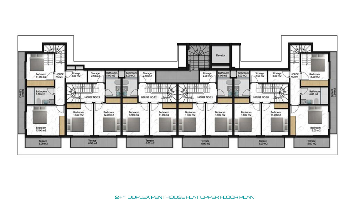 Investment Flats with Pool and Garden View in Payallar, Alanya - 80421