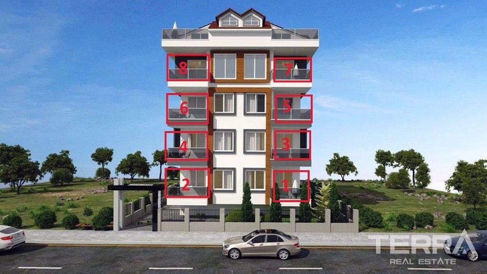 City Alaiye apartments in Alanya City Centre - 3356