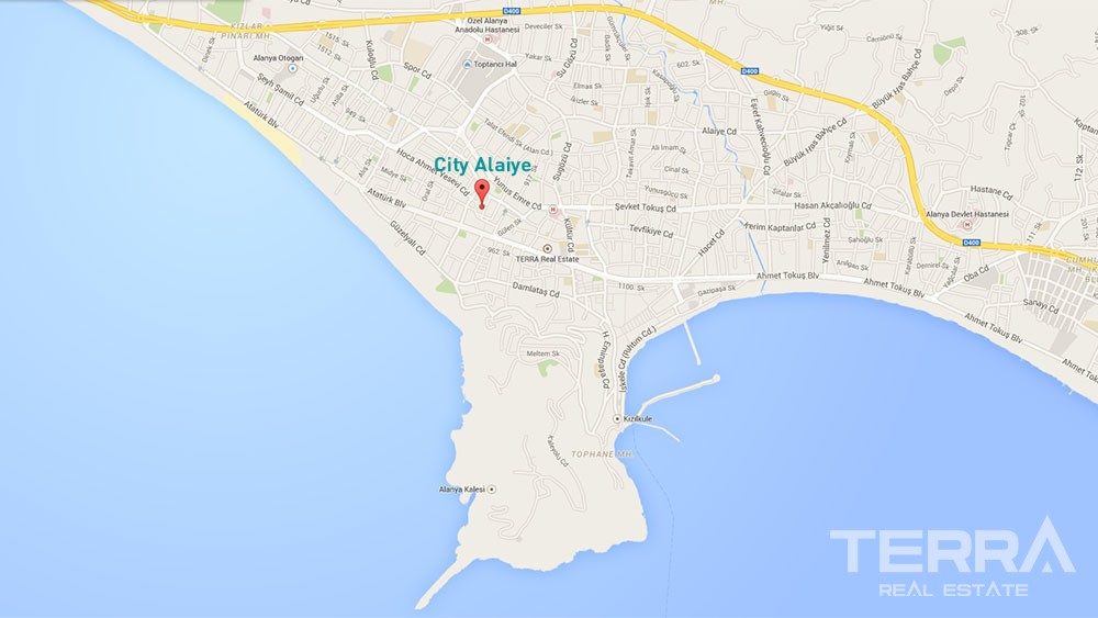 City Alaiye apartments in Alanya City Centre - 3365