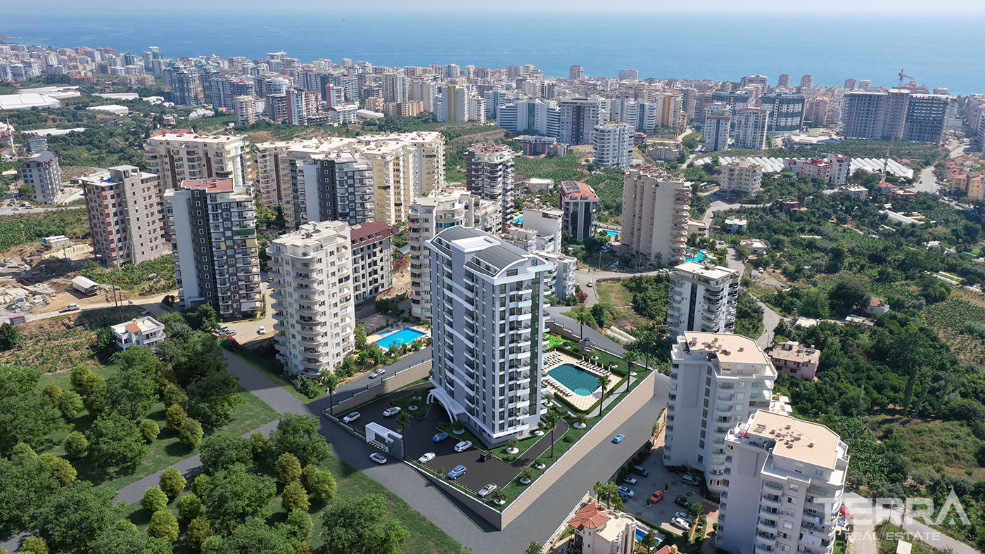 Luxury Mahmutlar Apartments with Joyful Social Amenities in Alanya