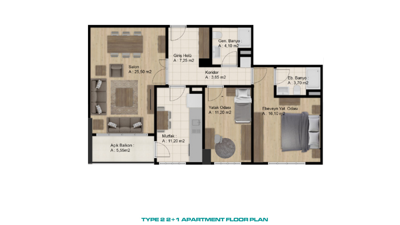 High Quality Apartments in a Prime Location of İstanbul, Zeytinburnu - 81070