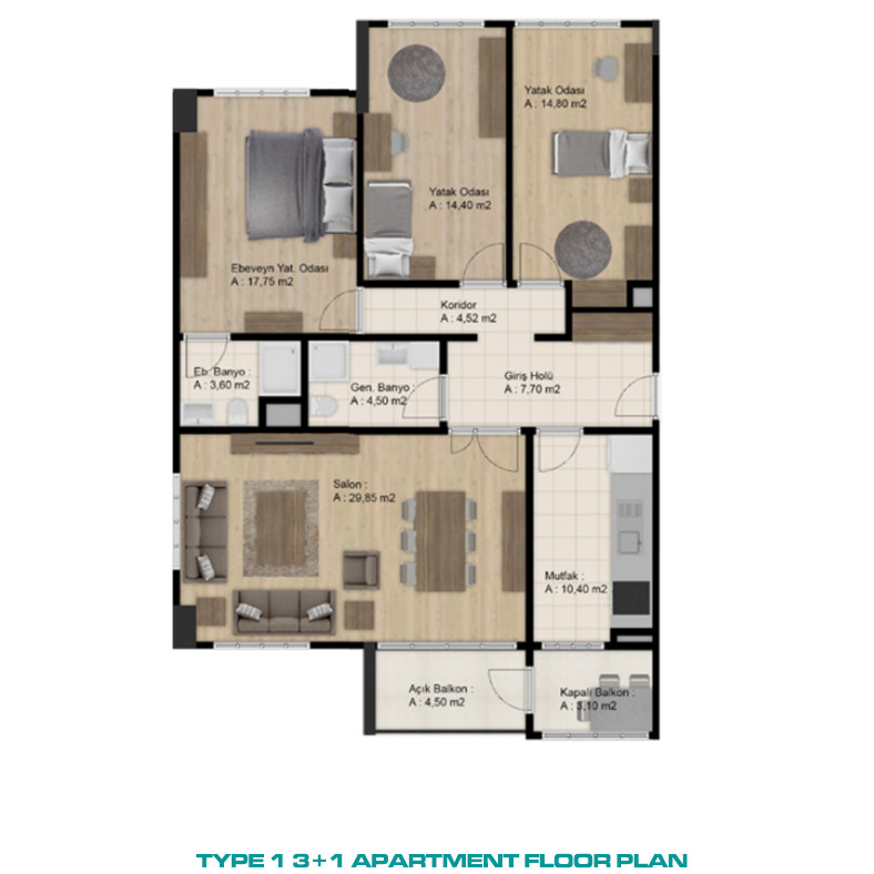 High Quality Apartments in a Prime Location of İstanbul, Zeytinburnu - 81071