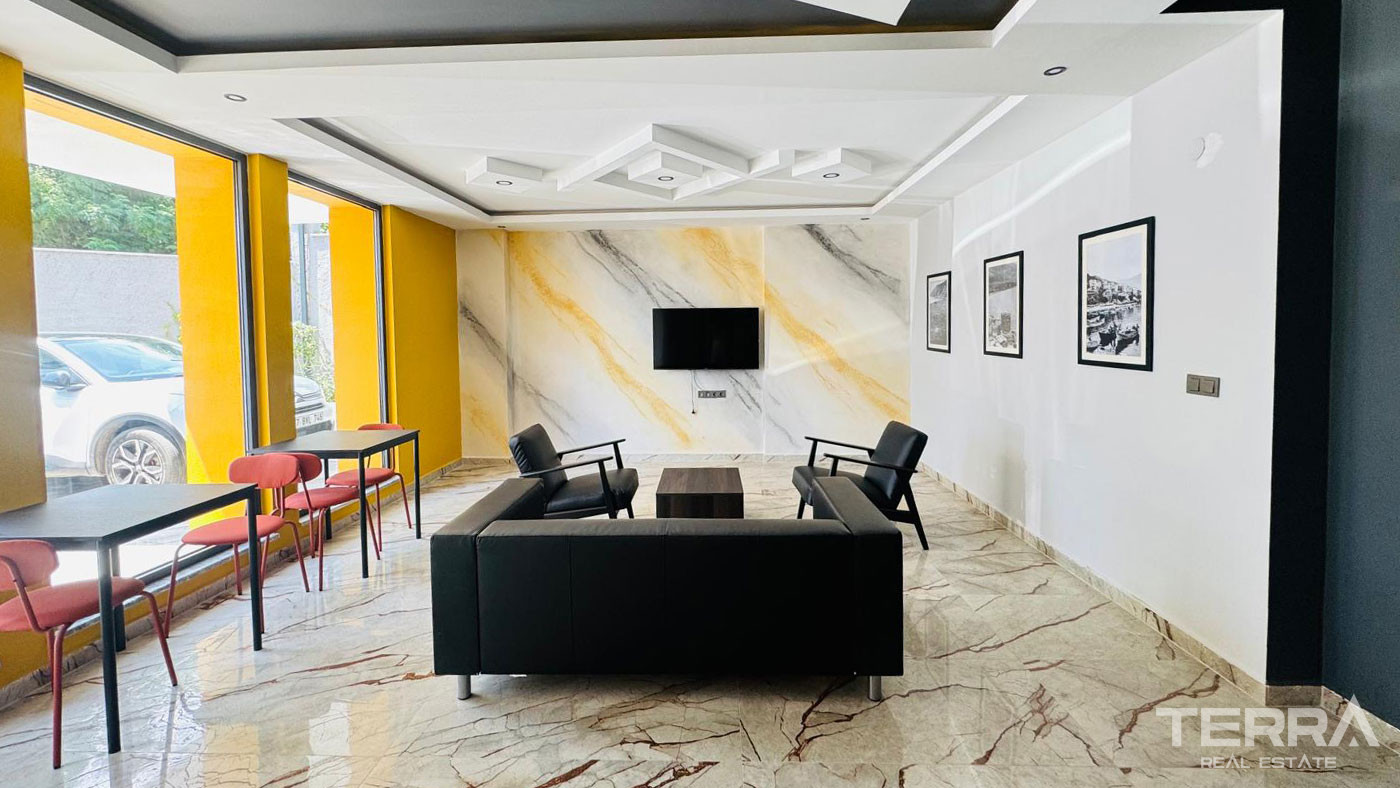 Modern Turnkey Apartments in The Center of Alanya - 112836