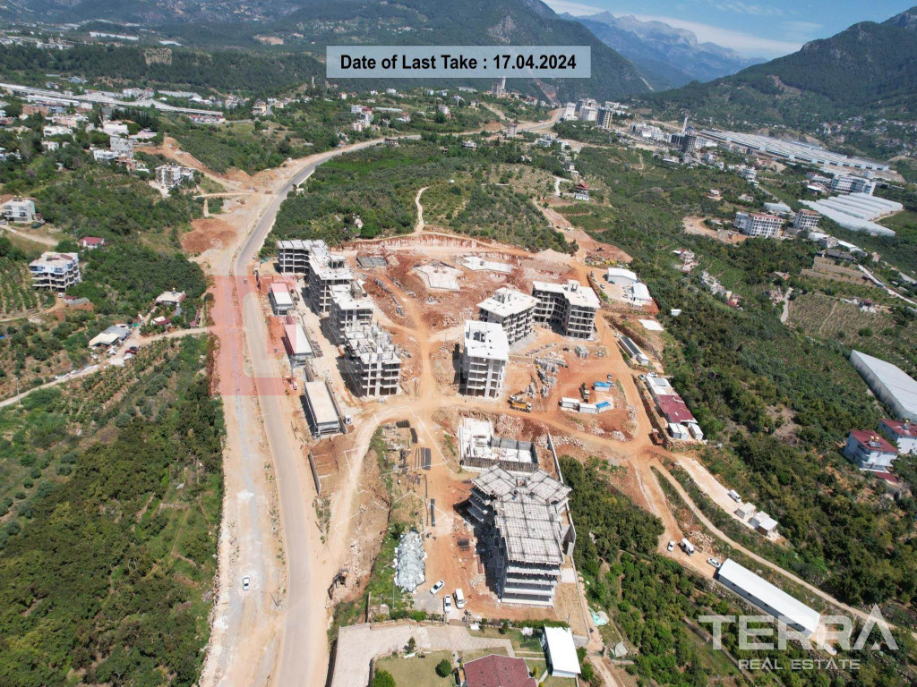 Exclusive Complex Near the Beach in Alanya with Swim Up Apartments - 101310