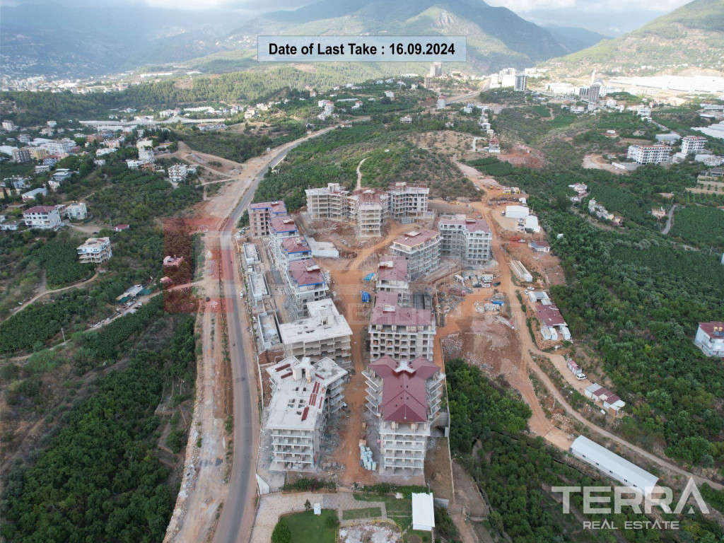 Exclusive Complex Near the Beach in Alanya with Swim Up Apartments - 101314