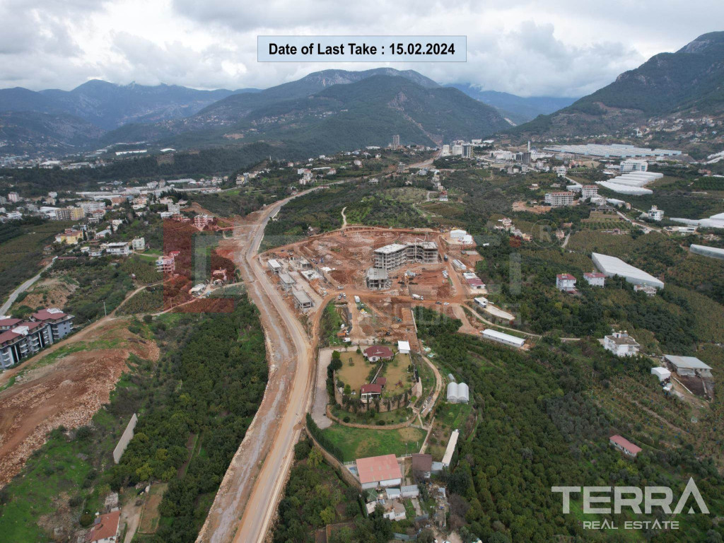 Exclusive Complex Near the Beach in Alanya with Swim Up Apartments - 101316