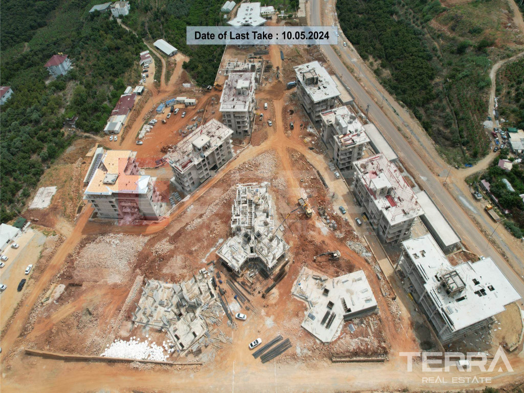 Exclusive Complex Near the Beach in Alanya with Swim Up Apartments - 101318