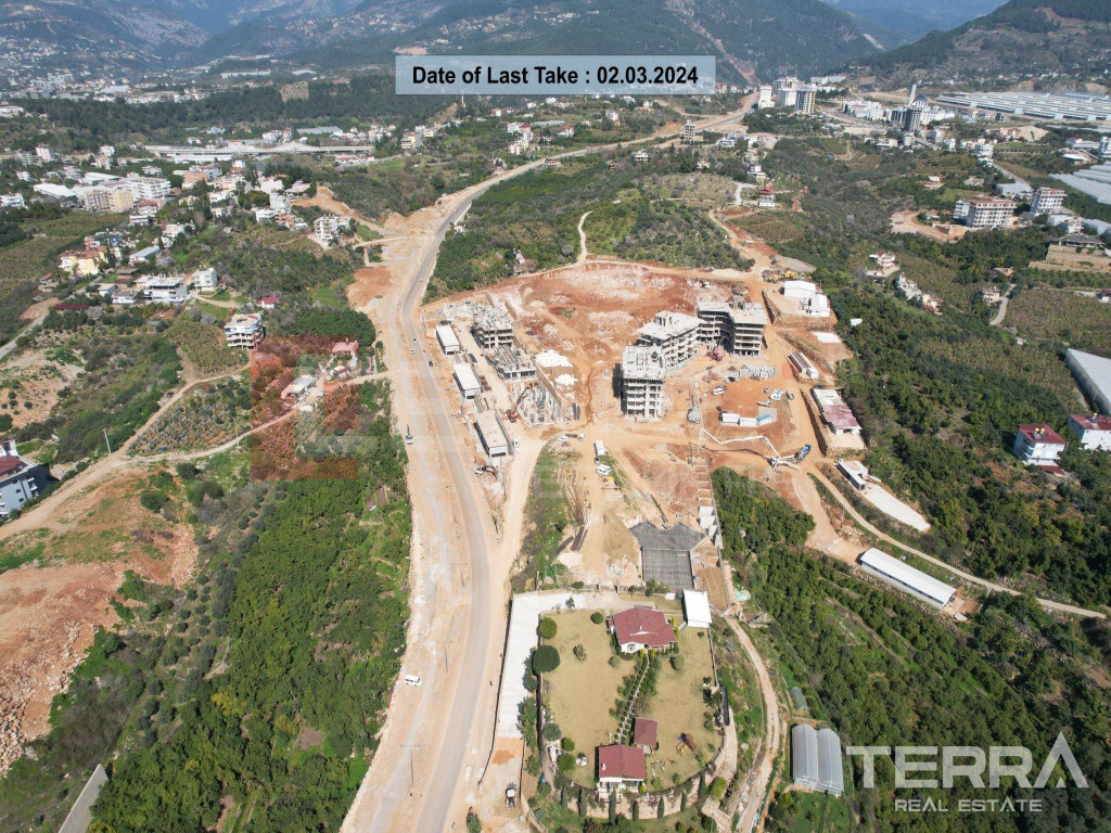 Exclusive Complex Near the Beach in Alanya with Swim Up Apartments - 101320