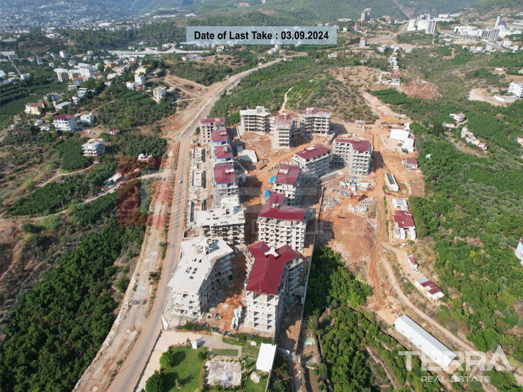 Exclusive Complex Near the Beach in Alanya with Swim Up Apartments - 101321