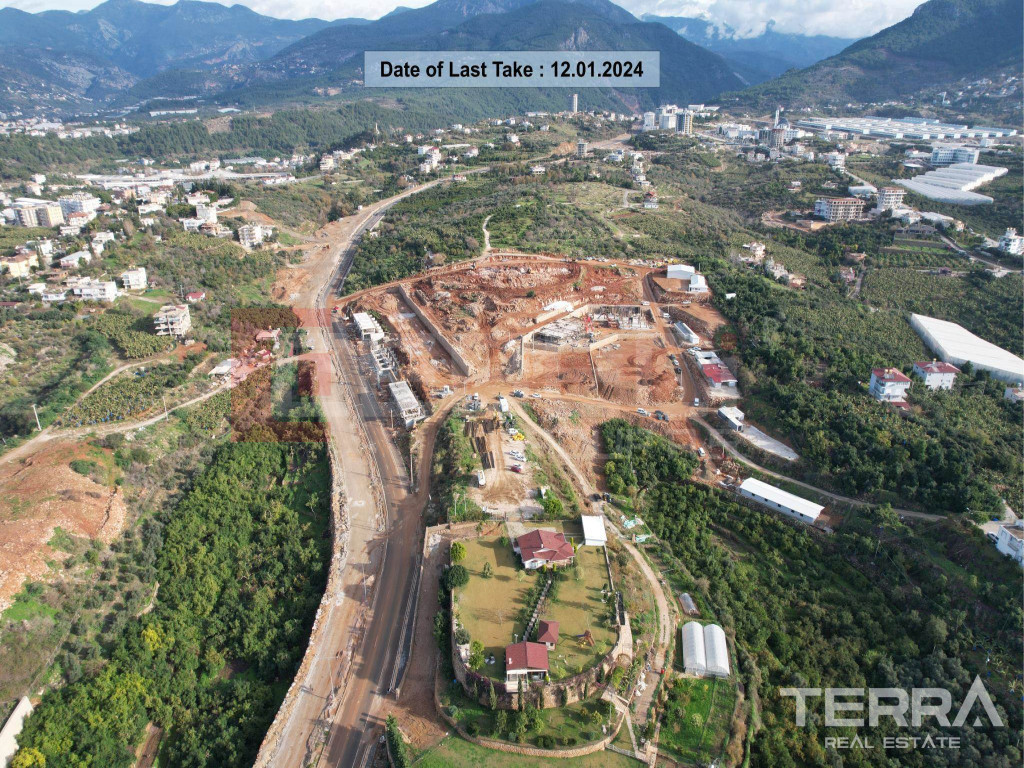 Exclusive Complex Near the Beach in Alanya with Swim Up Apartments - 101323
