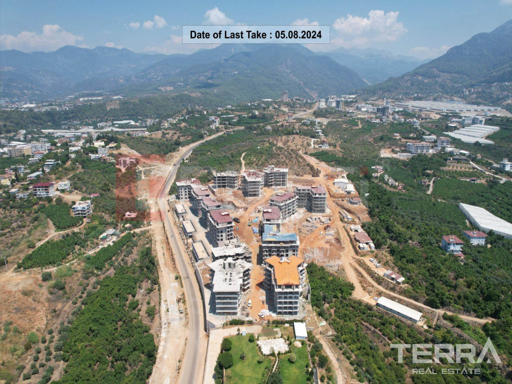 Exclusive Complex Near the Beach in Alanya with Swim Up Apartments - 101324