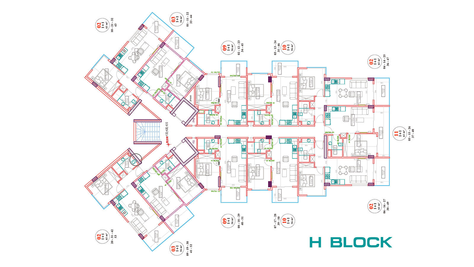 Exclusive Complex Near the Beach in Alanya with Swim Up Apartments - 101837