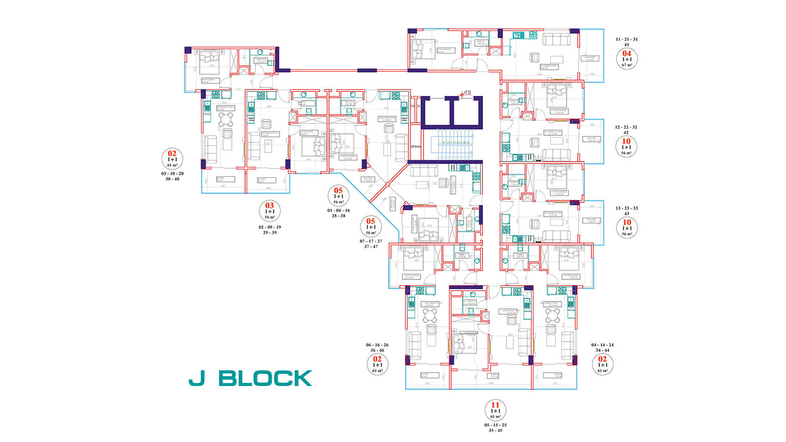 Exclusive Complex Near the Beach in Alanya with Swim Up Apartments - 101838