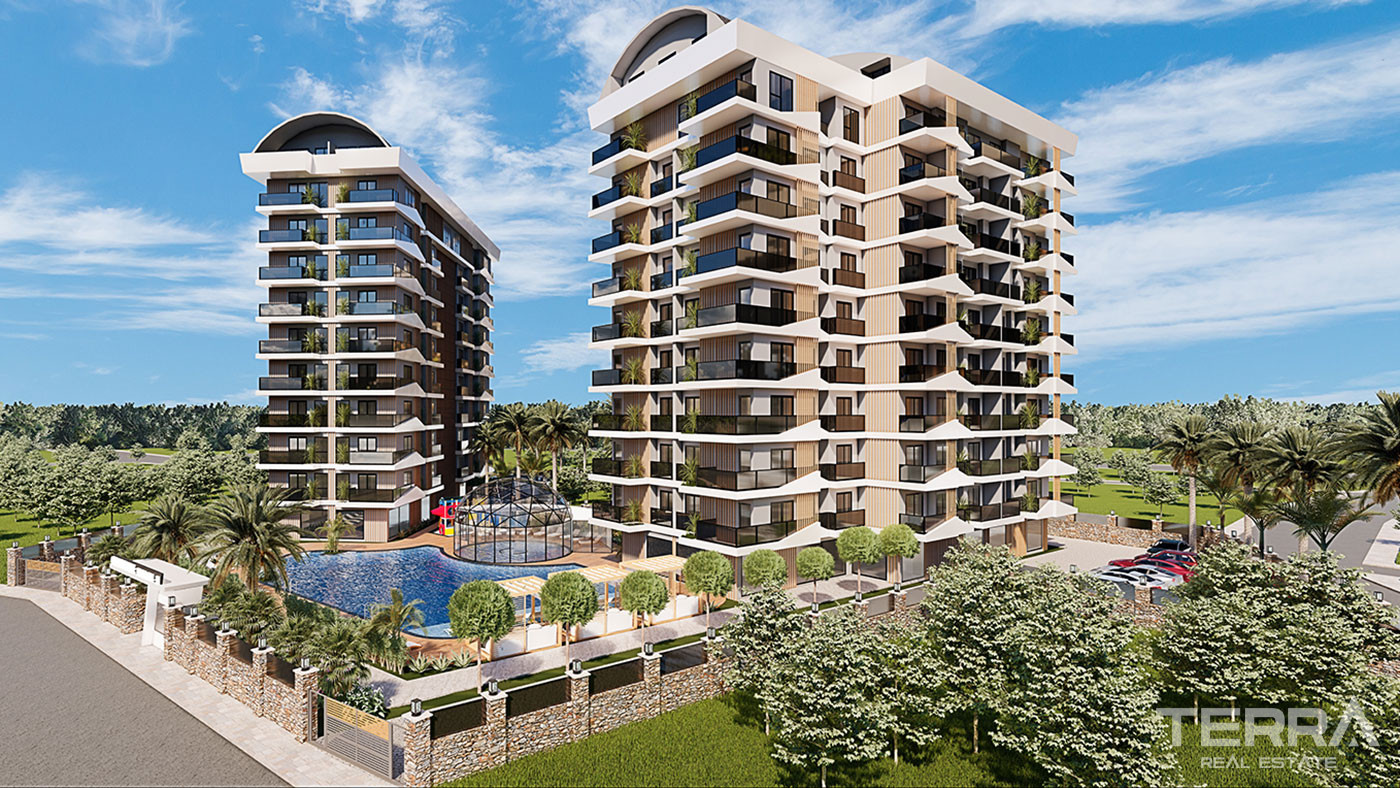 Luxury Living at Central Alanya Apartments with Screened Indoor Pool