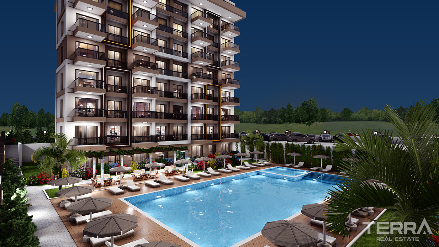 Centrally Located Flats for sale in Gazipaşa