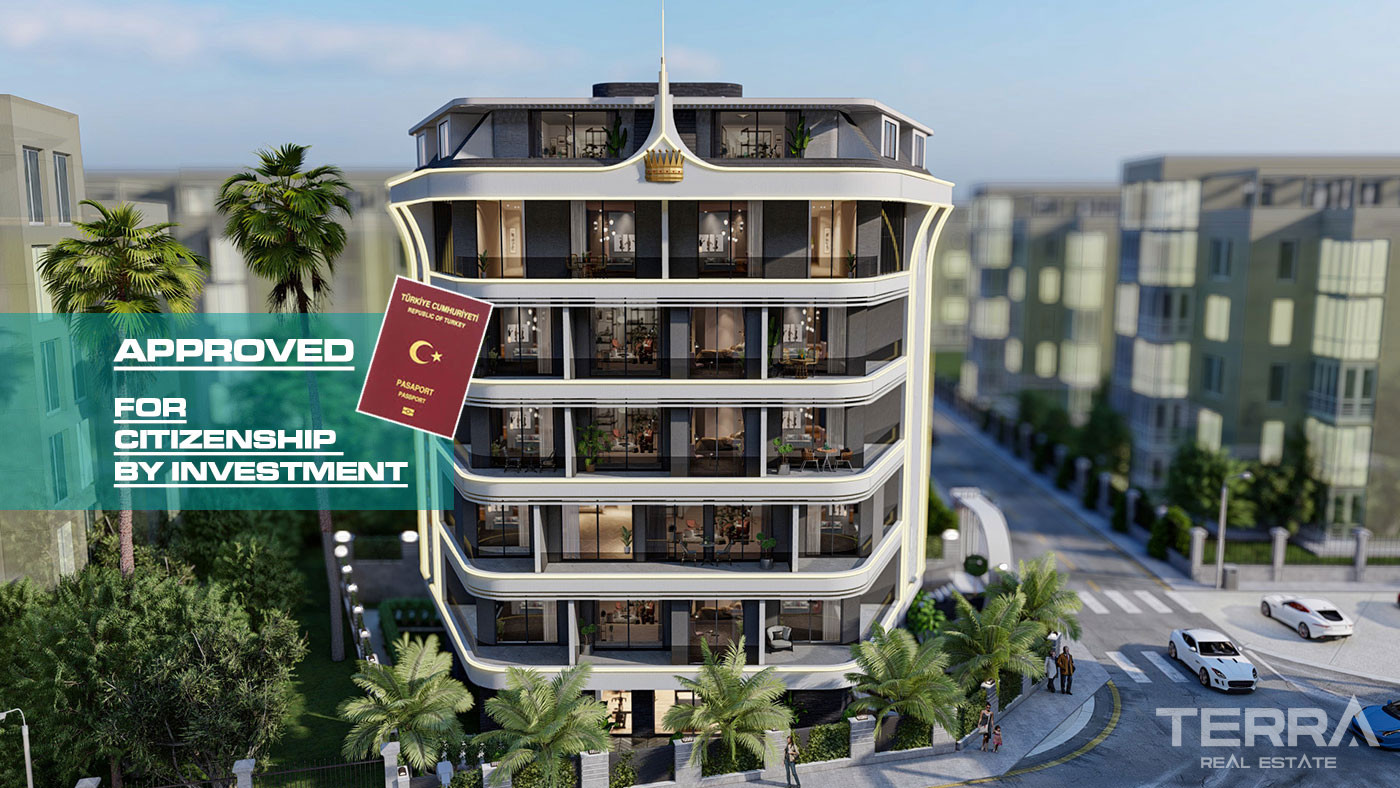 Central Luxury Apartments Close to Cleopatra Beach in Alanya