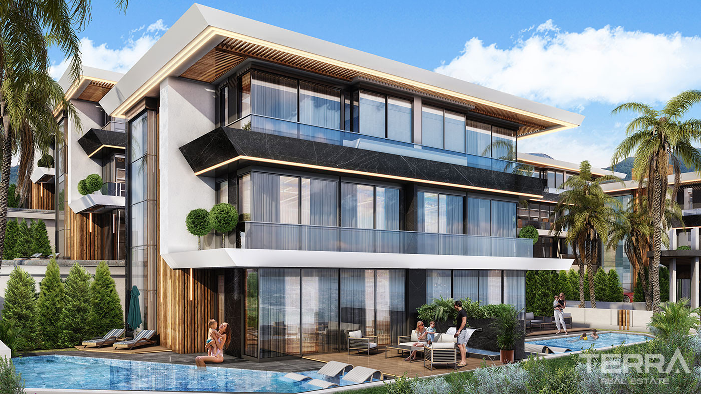 Luxury Villas with Private Pools in Alanya, Oba