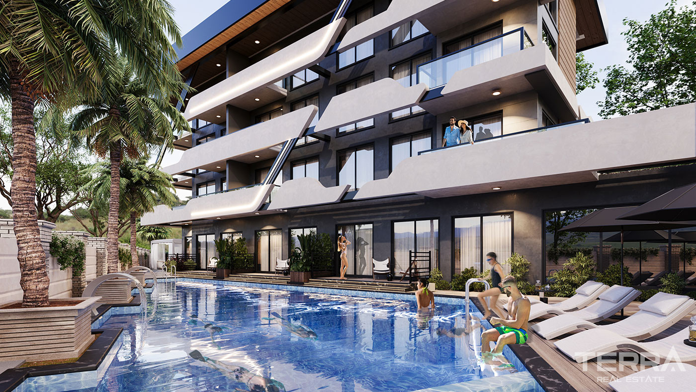 Exquisite Complex of Luxury Flats and Garden Duplexes in Alanya