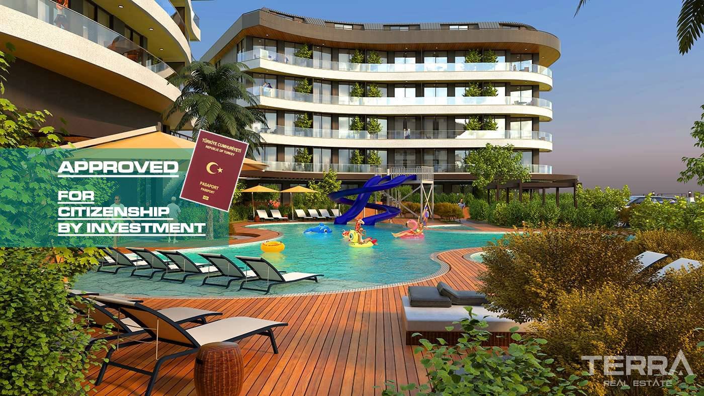 Citizenship Approved Luxury Apartments in Oba, Alanya Amidst Nature