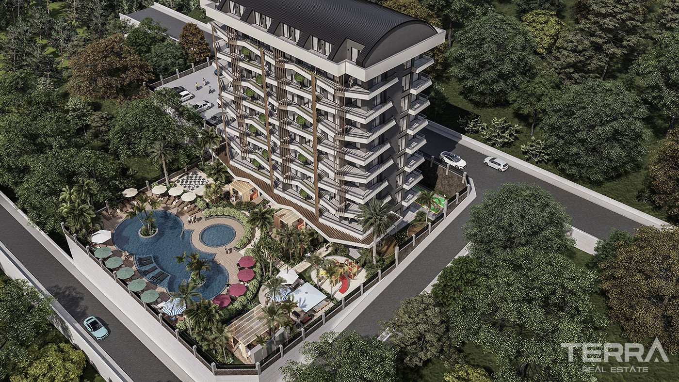 Luxury Alanya Apartments in Peaceful Demirtaş with Rich Amenities