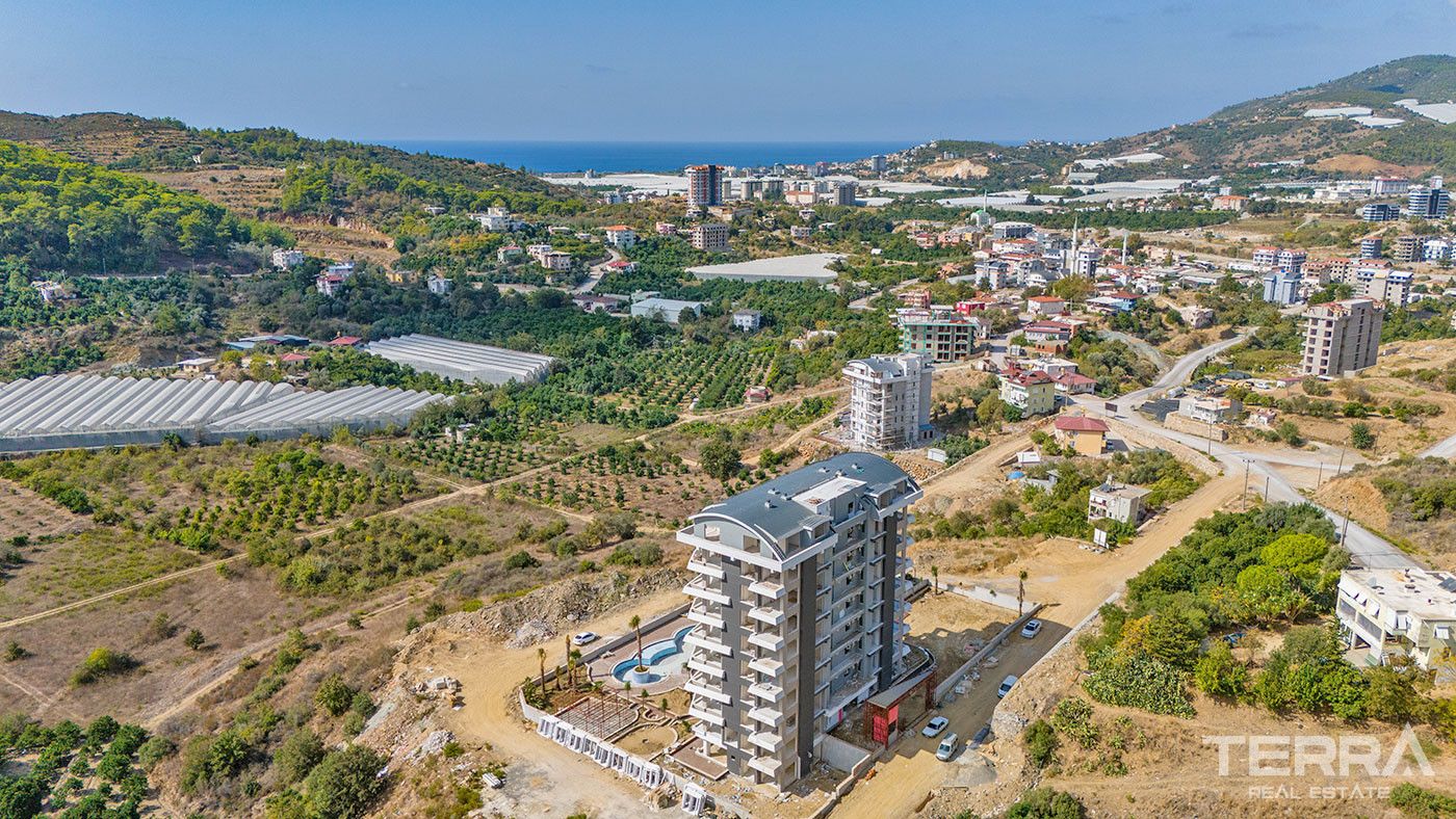Luxury Alanya Apartments in Peaceful Demirtaş with Rich Amenities - 98835