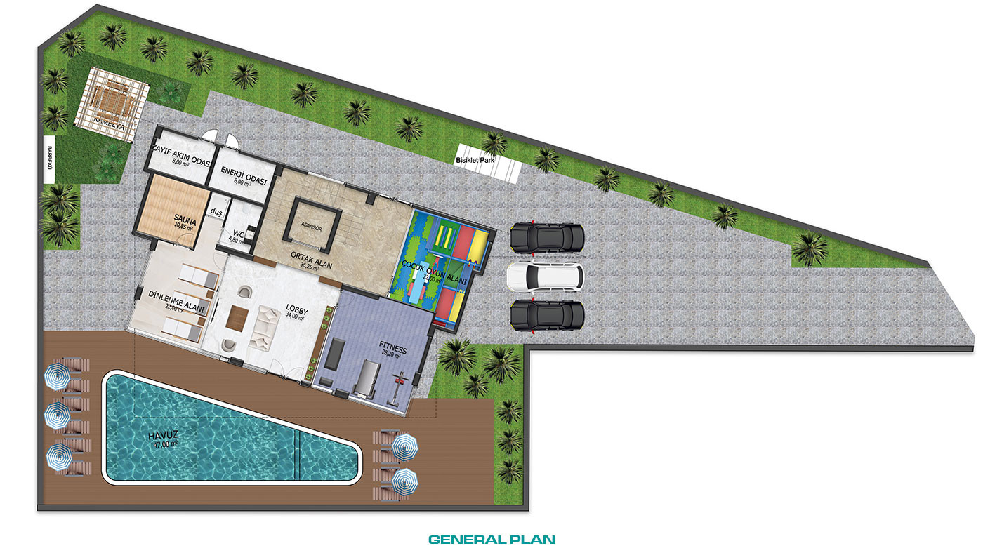 Luxury Designed Oba Apartments Close to Alanya Center - 81804