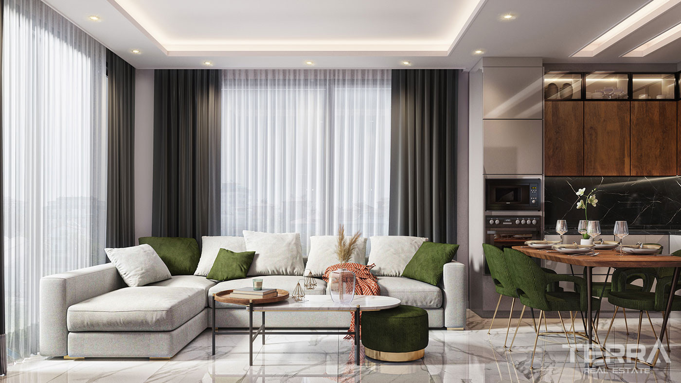 Luxury Designed Oba Apartments Close to Alanya Center - 81807