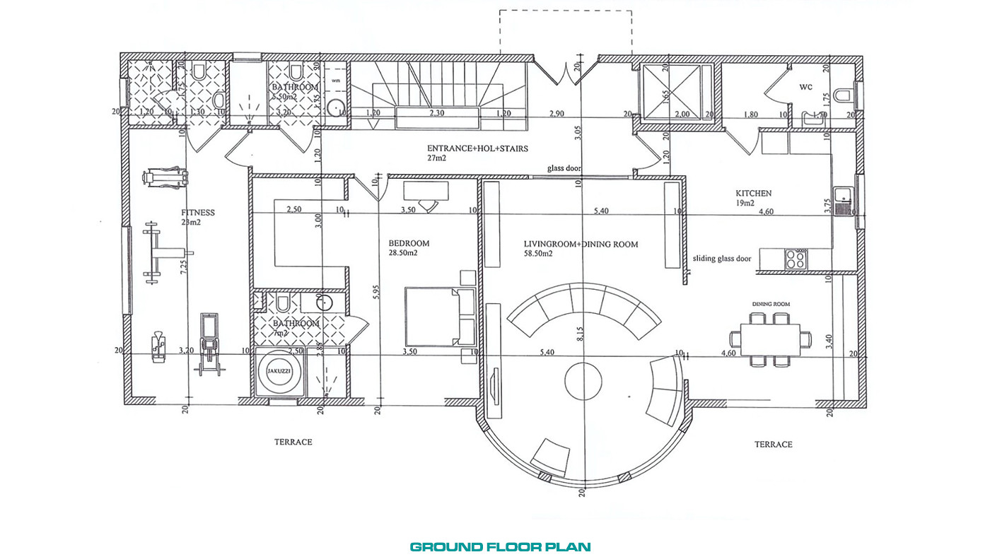4+2 Furnished Villa with Underfloor Heating and Sea Views in Alanya - 82393