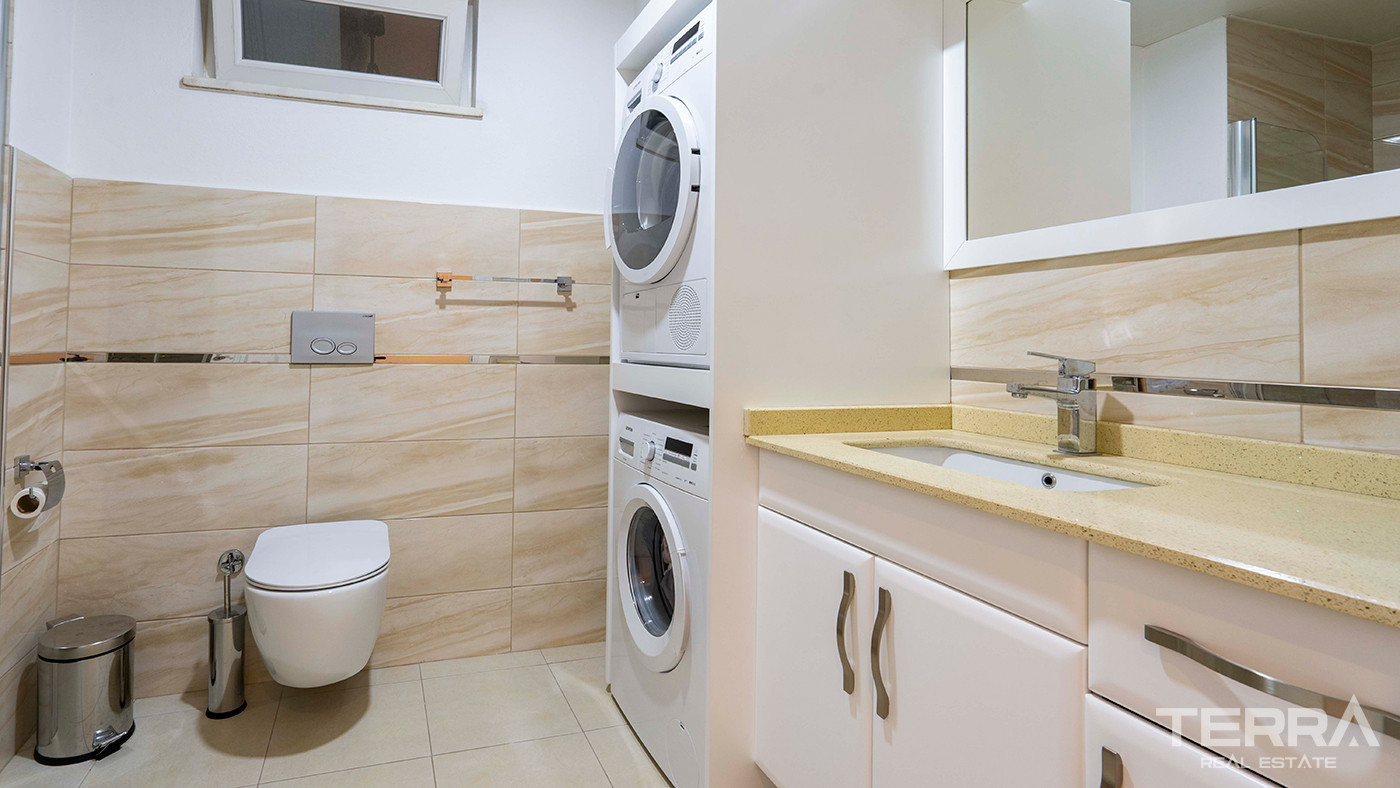 4+2 Furnished Villa with Underfloor Heating and Sea Views in Alanya - 82445
