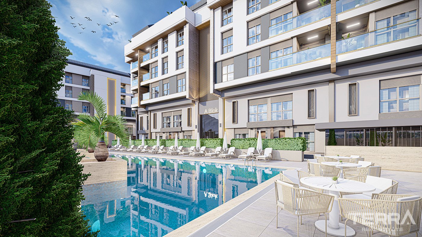 Top Notch Facilities and Luxury Living with New Antalya Apartments