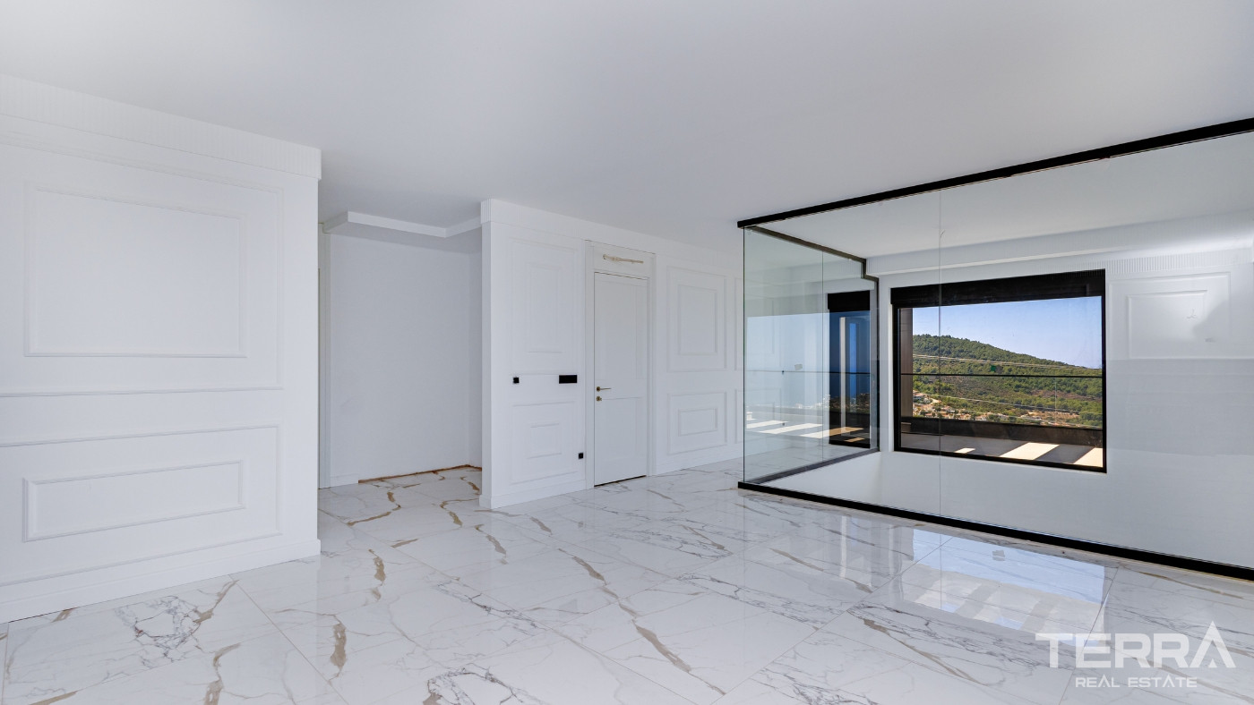 Exclusive 4+1 Detached Villa with Sea View in Kargıcak, Alanya - 100531