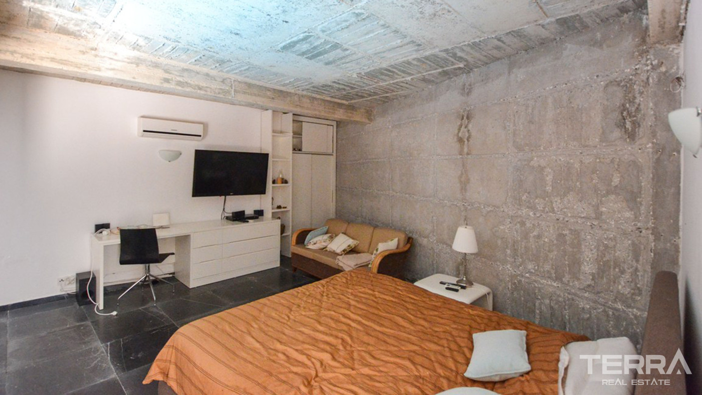 Furnished Sea View Villa in Alanya, Suitable For Citizenship - 82815