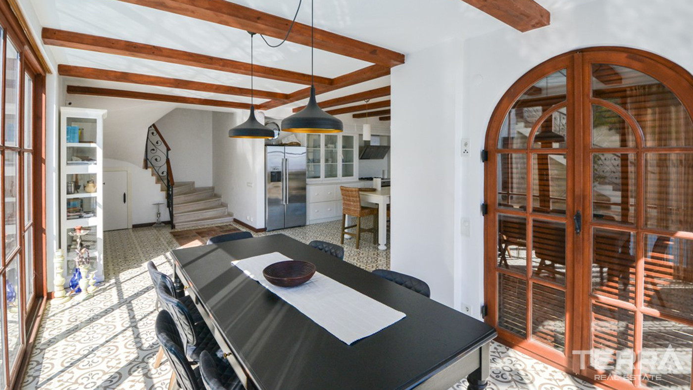 Furnished Sea View Villa in Alanya, Suitable For Citizenship - 82816