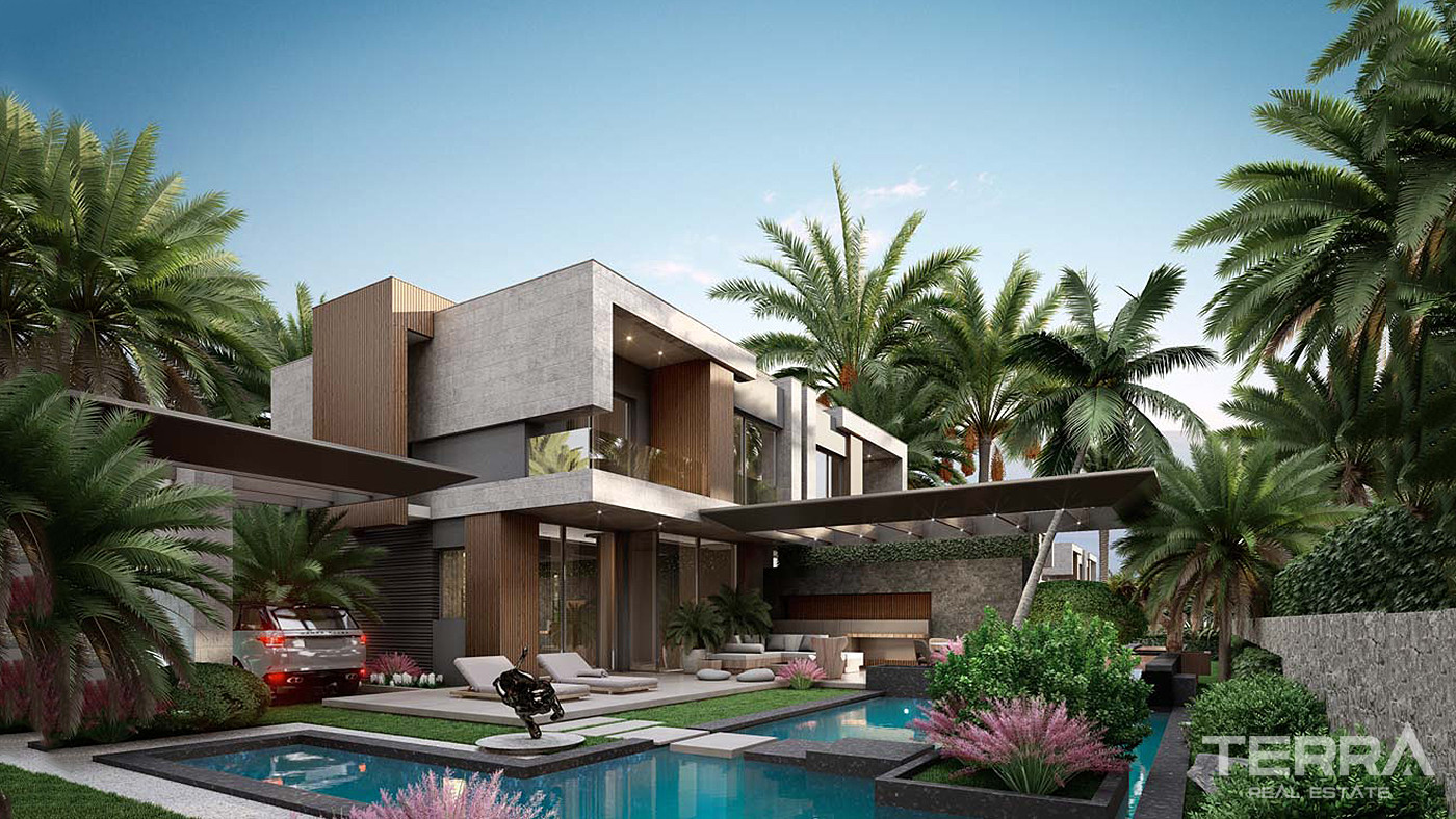 3+1 Semi-Detached Villas with Smart Home Systems in Bodrum - 82977