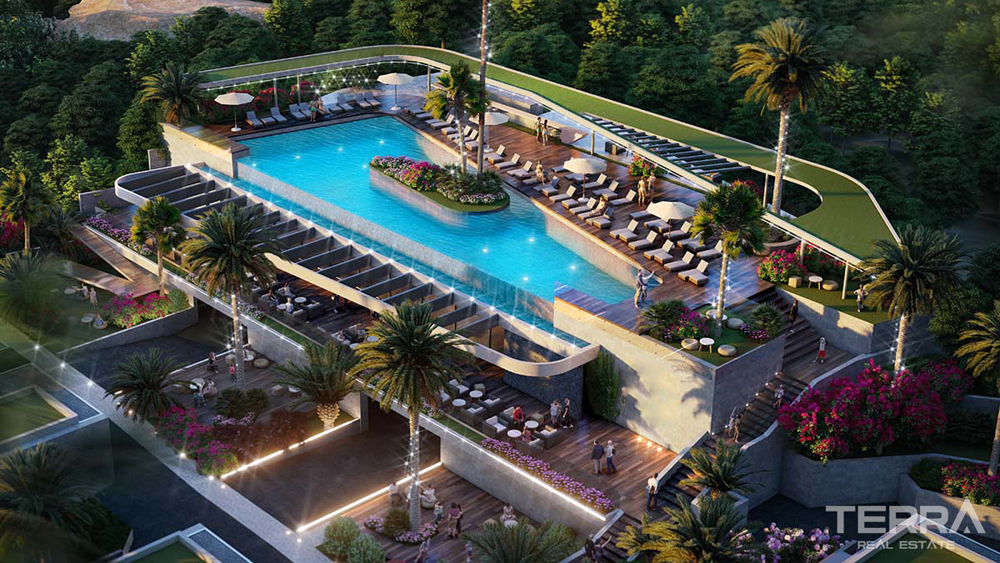 3+1 Semi-Detached Villas with Smart Home Systems in Bodrum - 82989