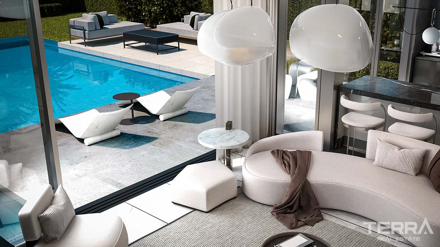 3+1 Semi-Detached Villas with Smart Home Systems in Bodrum - 82996