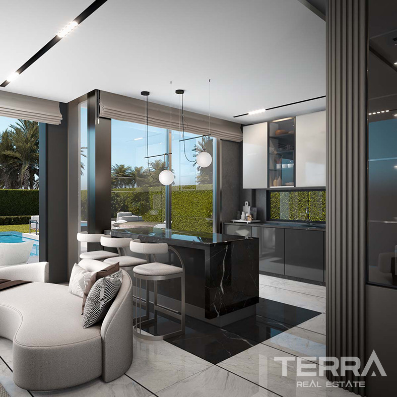 3+1 Semi-Detached Villas with Smart Home Systems in Bodrum - 82997