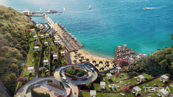 Ultra luksusowe wille 3+1 z usługami concierge w Bodrum