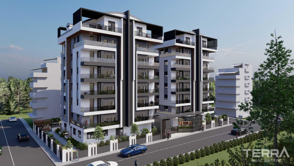 Neue geräumige Apartments im Stadtzentrum von Antalya