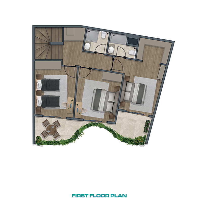 Spacious Luxury 4+1 Villas Close to Erdemli Beach in Mersin - 83367