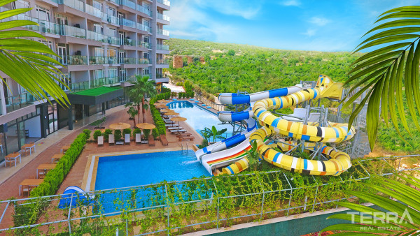 Apartments mit Meerblick, nur einen Schritt vom Strand entfernt in Erdemli, Mersin