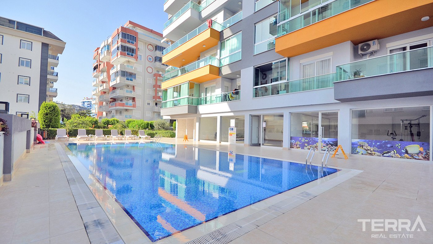 2+1 Fully Furnished Gold City Aura Apartment for Sale in Alanya