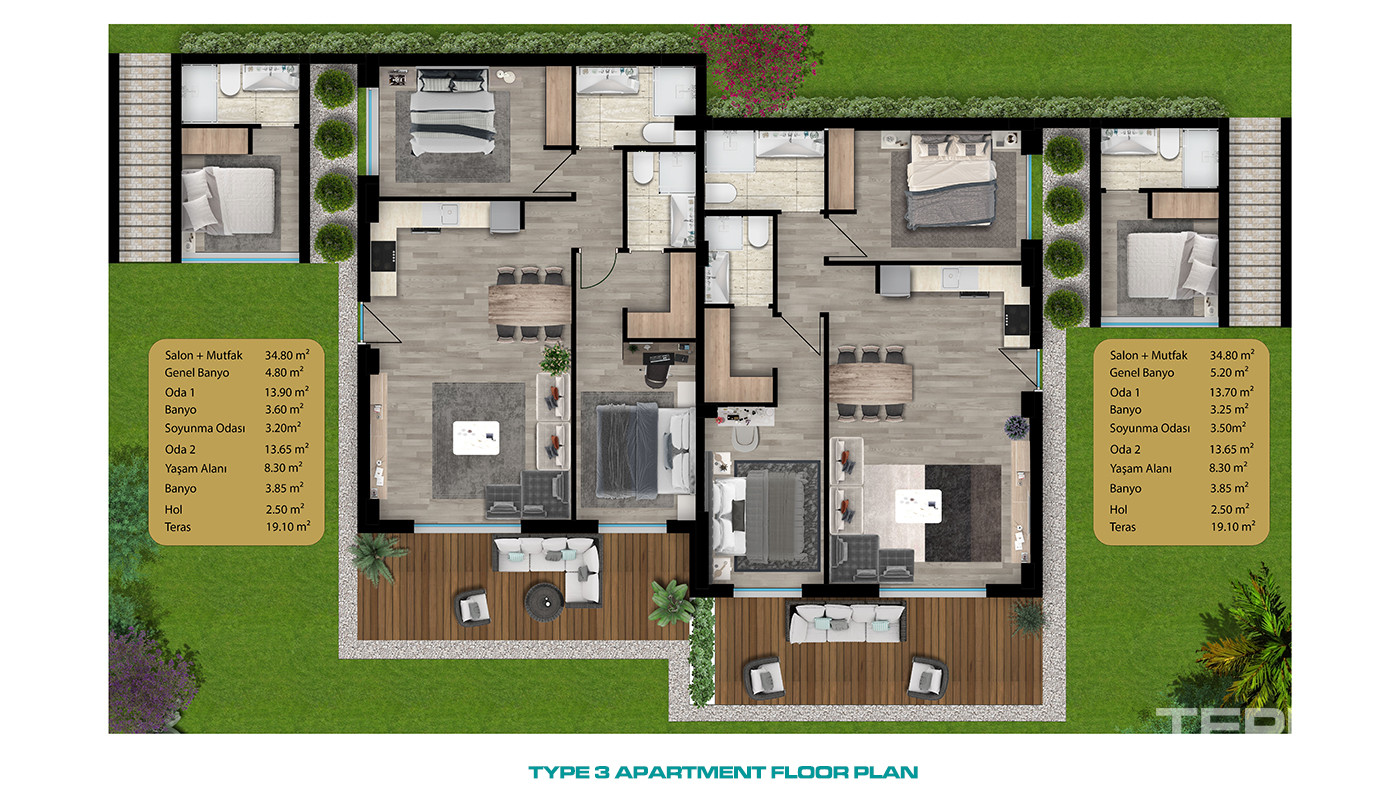 Sea View Apartments Close to The Yalıkavak Beach in Bodrum - 83731