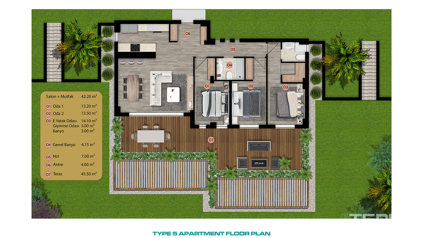 Sea View Apartments Close to The Yalıkavak Beach in Bodrum - 83732