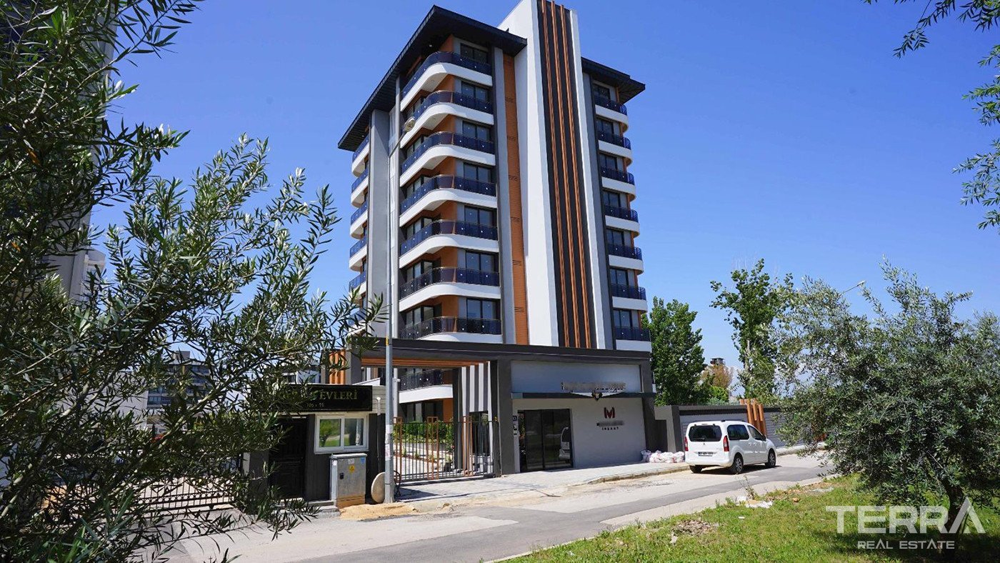 1+1 Luxury Apartments for Sale in Antalya, Kepez