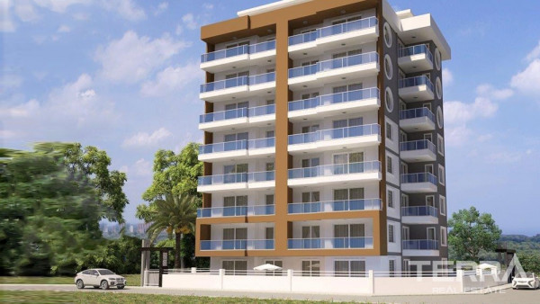 Sky Dome Apartments, 300 m zum Strand in Mahmutlar, Alanya