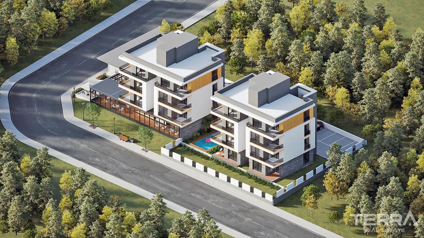 2+1 Flats with Modern Qualities in Antalya, Altıntaş - 84082