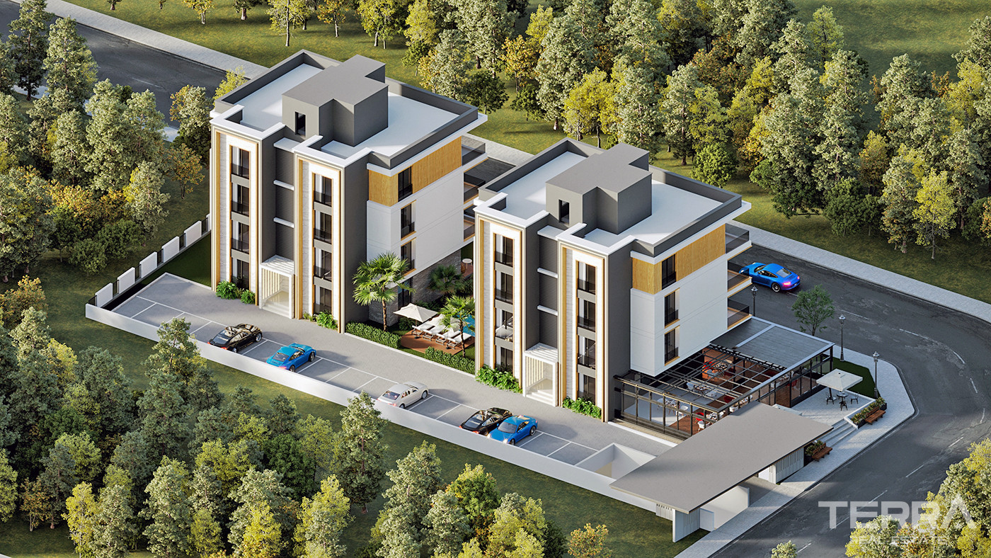 2+1 Flats with Modern Qualities in Antalya, Altıntaş - 84083