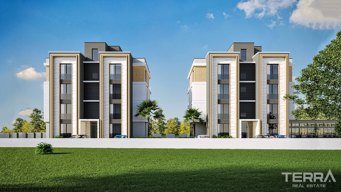 2+1 Flats with Modern Qualities in Antalya, Altıntaş - 84089